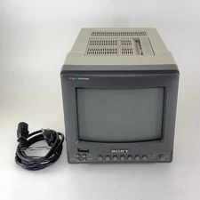 🔥Sony PVM-8020 Trinitron Color CRT Video Monitor- 8" Screen (TESTED WORKS)🔥