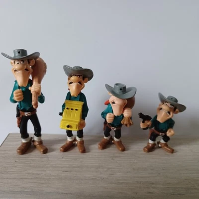 Figurines Neuves Plastoy 1997 Lucky Luke - Série complète Les DALTON - Photo 1/4