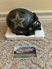 Trevon Diggs Signed Dallas Cowboys Salute To Service Speed Mini Helmet With COA