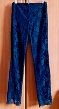 Theory Women's Pants Black Lace Lined Made in USA Size 2