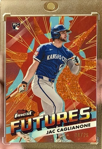 2026 Topps Finest Jac Caglianone Orange Mini Diamond (RAW)