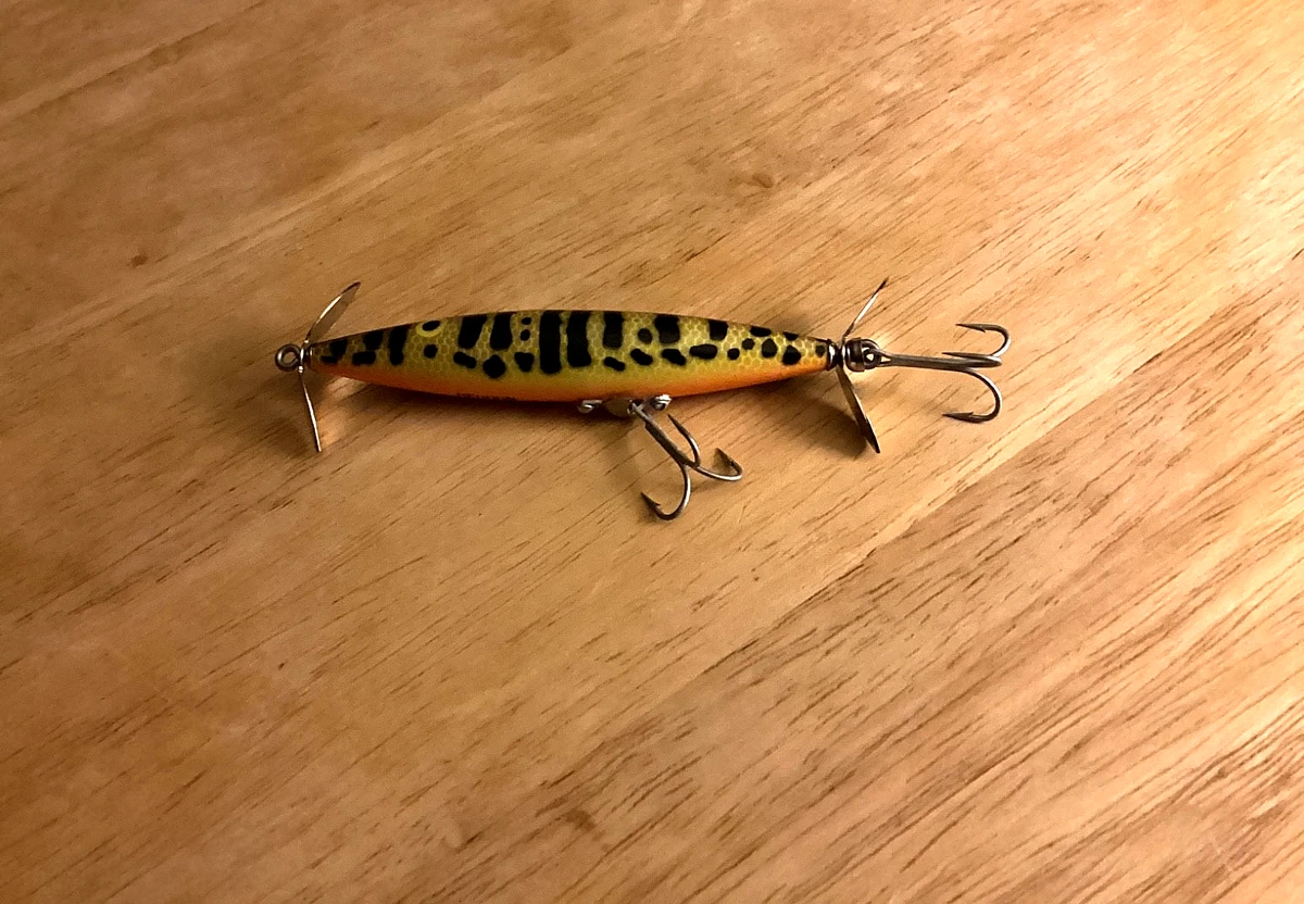 Vintage Heddon Dying Flutter Lure | eBay