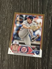 2023 Topps Series 1 Gold /2023 #243 EVAN LEE Washington Nationals Rookie Card RC. rookie card picture