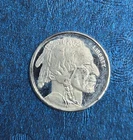 2015, 1/10 Troy Oz, Buffalo/ Indian, Bullion. .999Pure Silver. (Uncirculated)