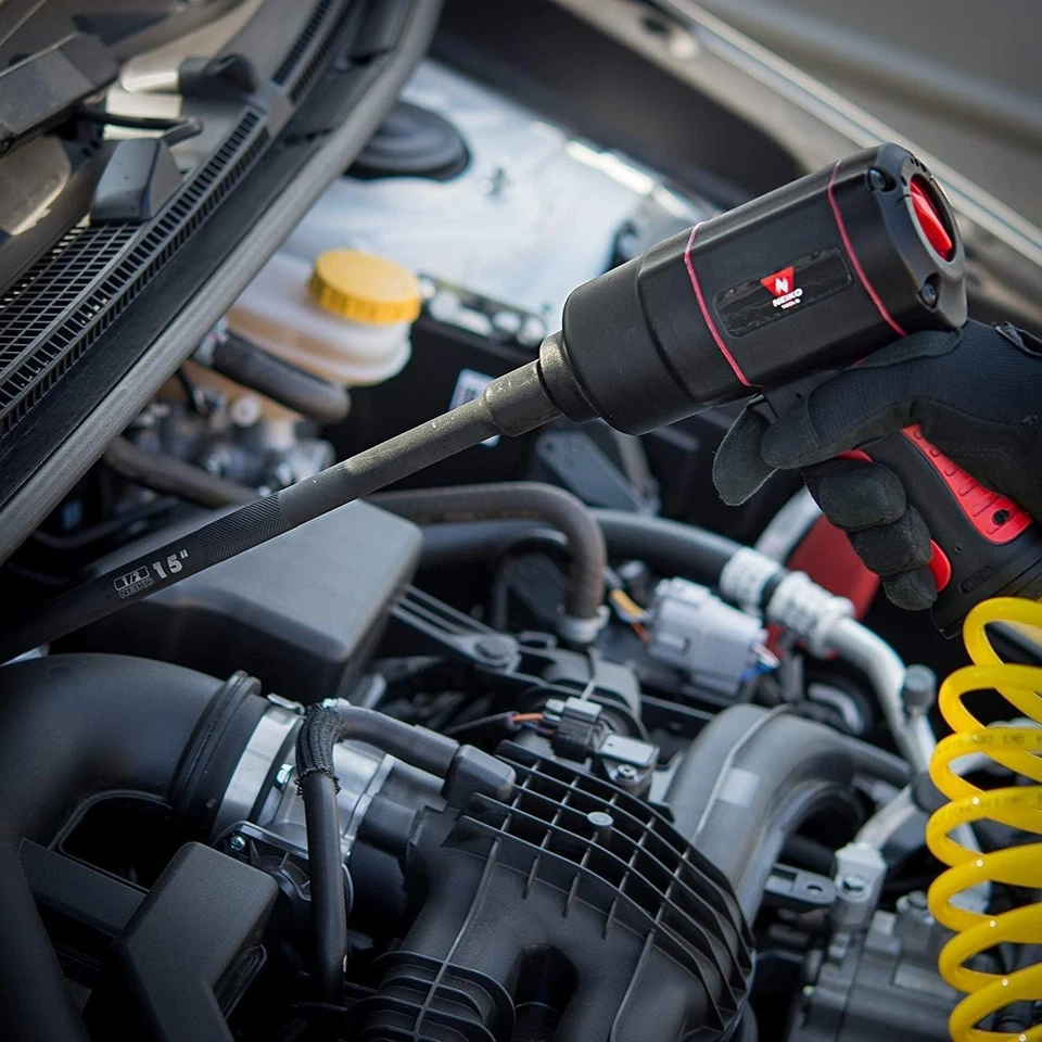 5-Piece 1/2-Inch Drive Impact Extension Bar Set - Chrome Vanadium Durable Tools - Image 4 of 4