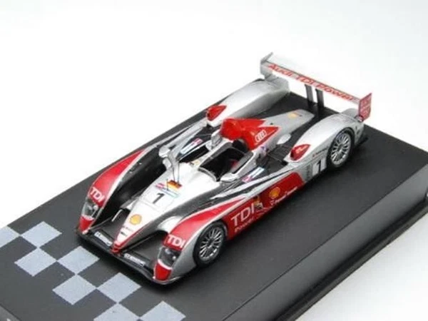Spark 87LM07 1/87 Audi R10 TDI Nr.1 Sieger Le Mans 2007 Biela - Pirro - Werner-image