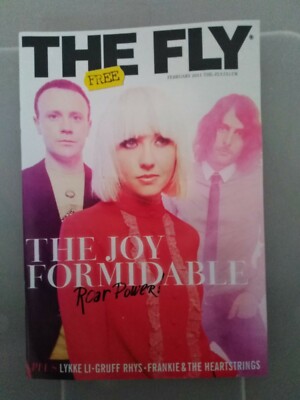 Barfly Magazine ''The Fly'' February 2011 - The Joy Formidable - A5 
