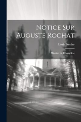 Burnier - Notice Sur Auguste Rochat  Ministre De L'vangile... - New p - X555z