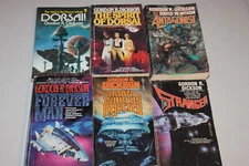 Lot of 6 SF Books by Gordon Dickson, Dorsai, Childe Cycle,Science Fiction Books