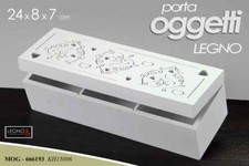 SCATOLA PORTA BUSTINE CUORE THE TE TISANE TEA CIALDE SCATOLINA COFANETTO 24*8*7