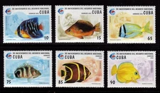 UNUSED: CARIBBEAN #3630-5. FINE-VERY FINE NH OG. SCV $7.05