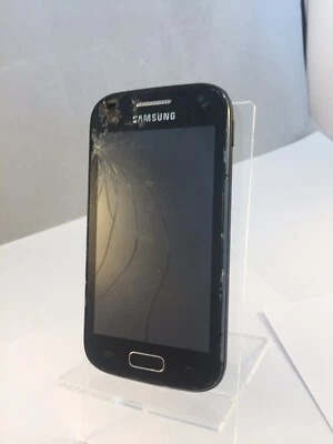 Samsung Galaxy Ace 2 Black EE Network 4GB Android Smartphone Cracked Incomplete
