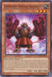 Superheavy Samurai Gigagloves - CROS-EN007 - Common - Unlimited Edition x3 - Nea