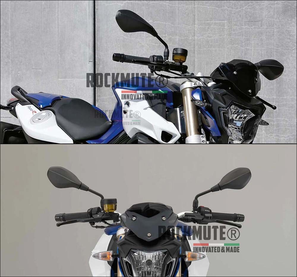 For R1250GS S1000XR F900XR Side Mirrors HD Glass Anti-Vibration