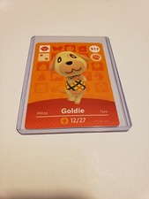 SUPER SALE Goldie  317 Animal Crossing Amiibo Card AUTHENTIC Series 4 MINT 