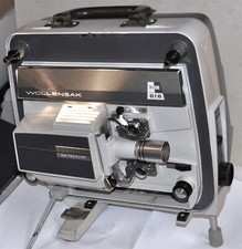 WOLLENSAK MODEL 818 MOVIE PROJECTOR 8MM VINTAGE GOOD COMMERCIAL SURPLUS