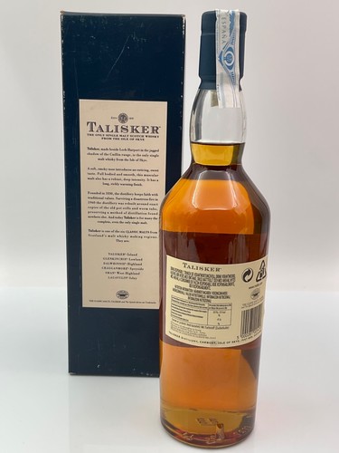 WHISKY TALISKER 10 YO OLD VERISON MAP in box ISLE OF SKYE 45.8% 70cl. - Imagen 2 de 8