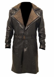 shearling trench coat