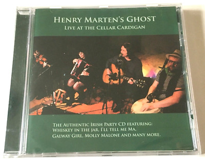 Henry Martens Geist - Live At The Cellar Strickjacke versiegelt CD Album 14 Titel irisch