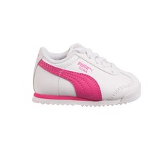 Puma Roma Basic Toddler's Shoes White-Fuchsia Purple 354260-22