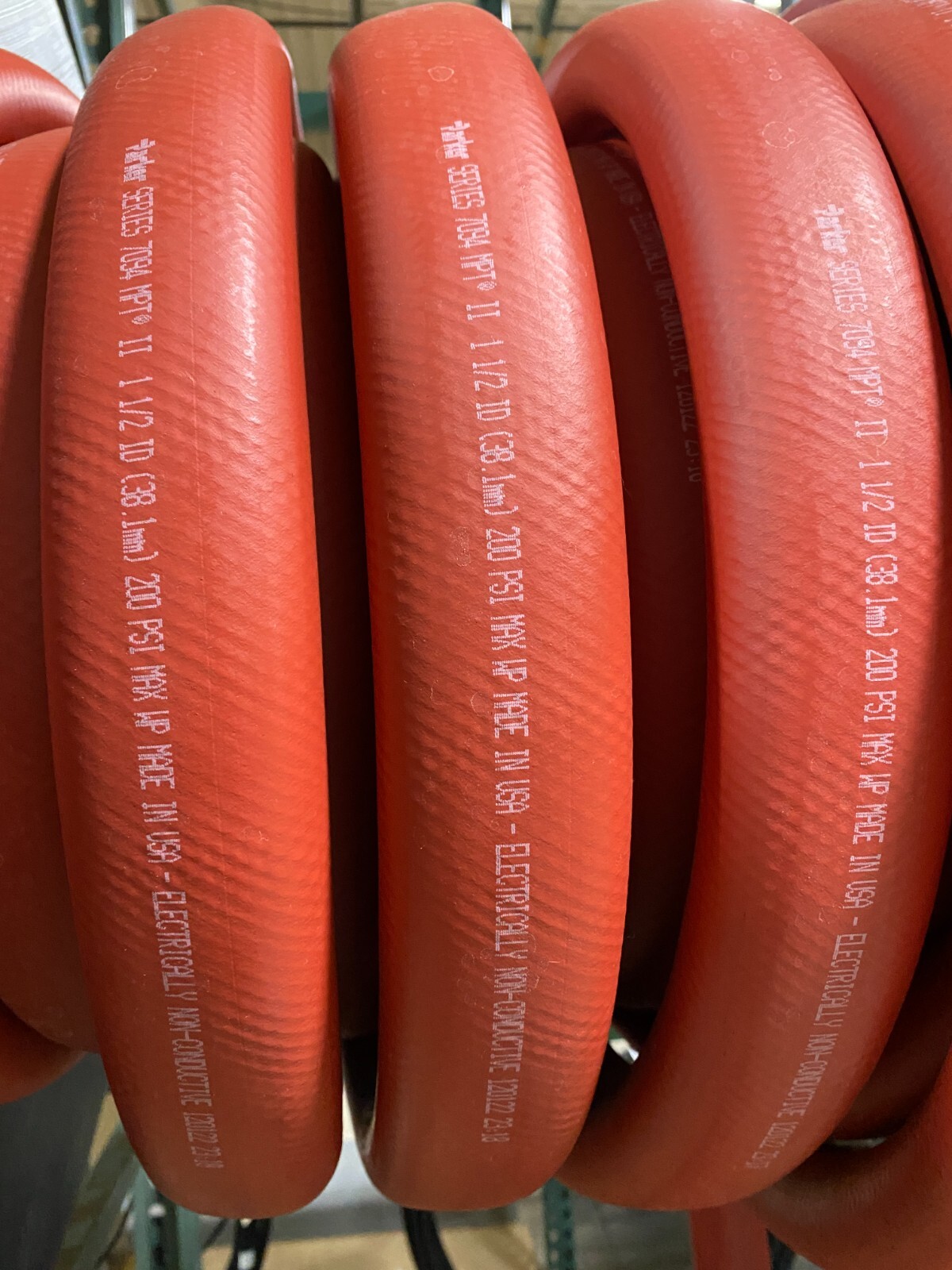 Parker 7094-150204 MPT II Hose 1-1/2" ID,2" OD Cut to Length,Priced/ft No Return