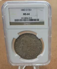 1883-O NGC Grade MS 64 Morgan Silver Dollar   [084WEJ]