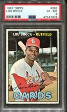 Top 10 Lou Brock Baseball Cards 17