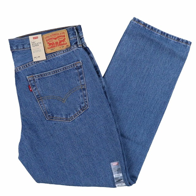 Levi's Men's 541 Athletic Fit Taper Jeans Size 33 X 32 Medium Stonewash  Blue for sale online | eBay