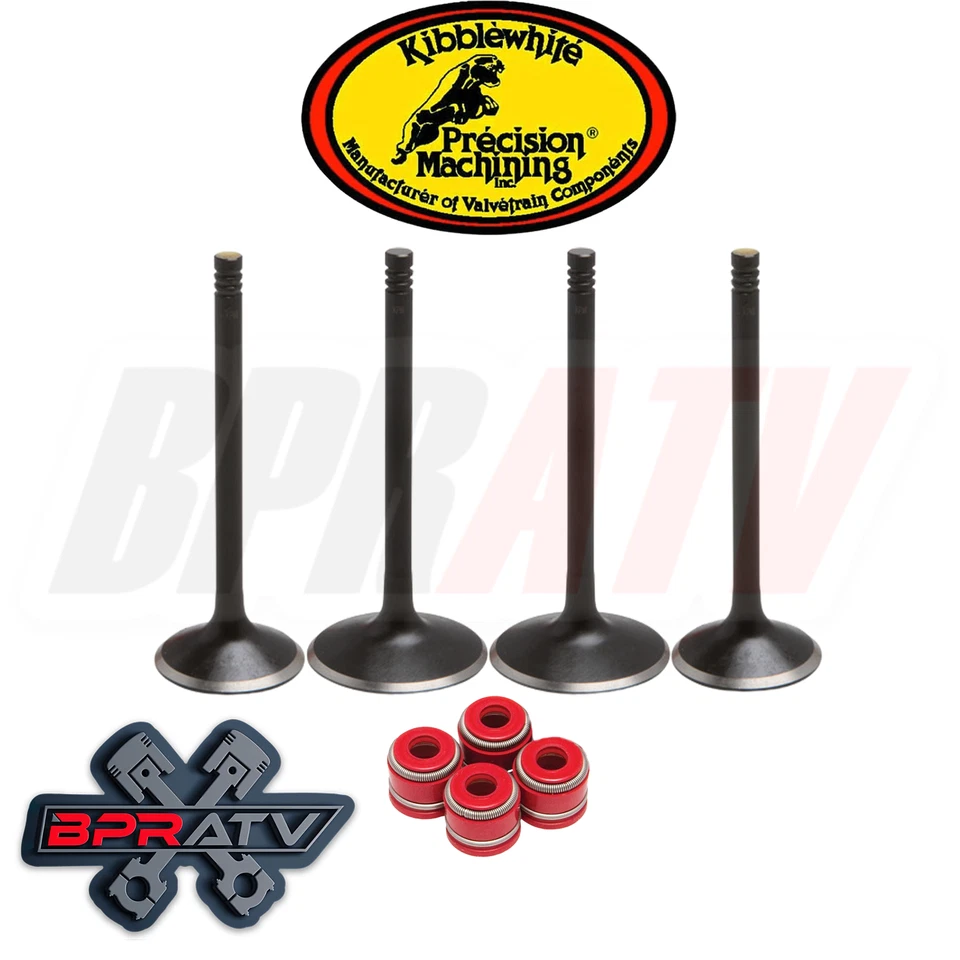 09-16 Kawasaki KX450F KX 450F OEM Cabezal Croquetas Blanco Admisión Válvulas de Escape y Sellos Foto 2 de 4