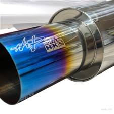 Hi Power Muffler 3.5 Hks Inspired Blue Tip - 2 Inch Inlet Free Shipping Hi Power Muffler 3.5 Hks Inspired Blue Tip - 2 Inch Inlet Free Shipping