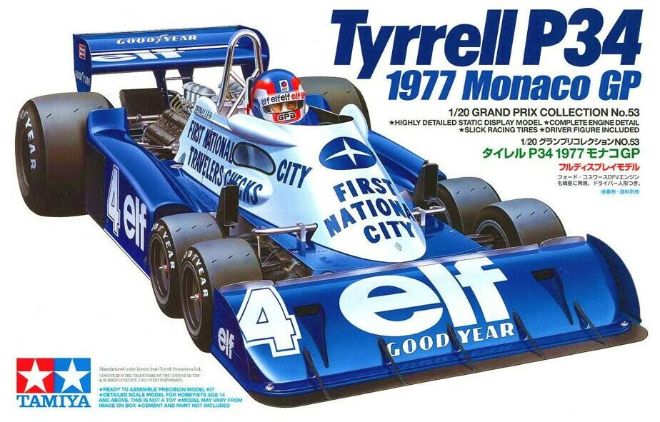 1/12 ティレル フォード F-1 Tyrell タイレル ビッグスケール