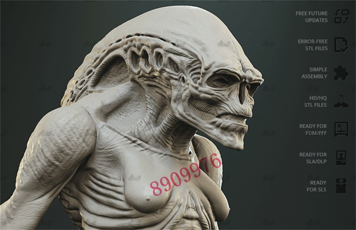 NEWBORN ALIEN 1/5スケール フィギュア 塗装済み 完成品 NEWBORN ALIEN エイリアン 限定版 スペシャルエディション