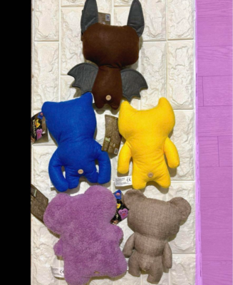 Fuggler Selection FUNNY UGLY MONSTER Plush Doll Complete Set of 5