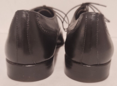 Vito Rufolo Black Leather Wing Tip Oxfords Mens Size 8.5 M 