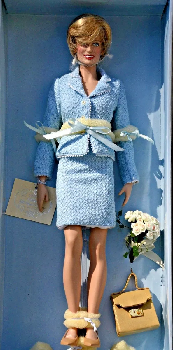 The franklin mint diana the people's princess portrait hot sale doll