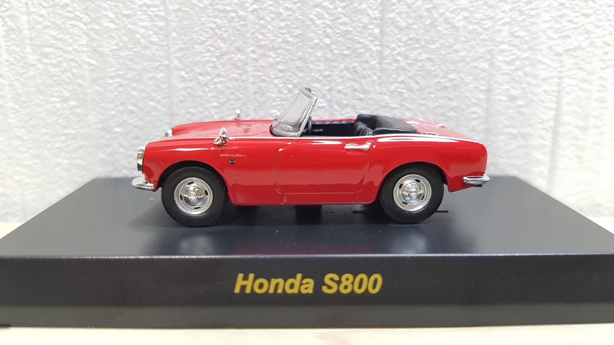 1/64 Kyosho HONDA S800 RED diecast car model | eBay