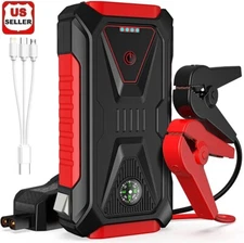 28000mAh Car Jump Starter Booster Jumper Box Portable Power Bank Battery Charger