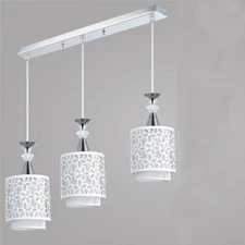 3-Light Pendant Light Fixture for Kitchen Island Dining Lamp Ceiling Hanging