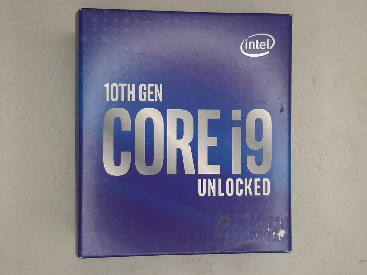 BOX 4 Intel Core i9-10850K NO CPU INCLUDED REPEAT BOX ONLY 