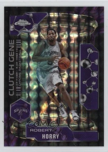 2025 Topps Chrome Robert Horry Refractors Purple Geometric (RAW)