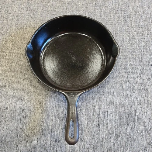 Vintage Unmarked Wagner Ware No.6 Skillet 9” Inch Cast Iron