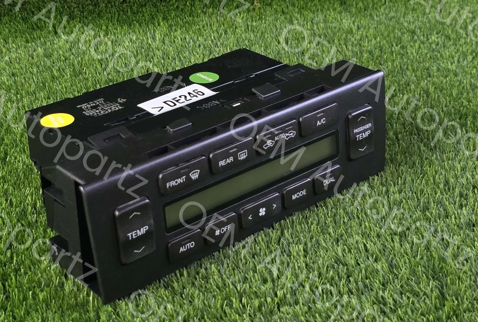 Interruptor del panel de control climático Toyota Aristo 1998-2005 55900-3A280 OEM usado Foto 2 de 4