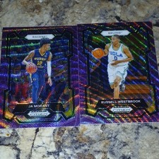 Panini Prizm Draft Picks Basketball 2024 Ja Morant Russell Westbrook Card Lot