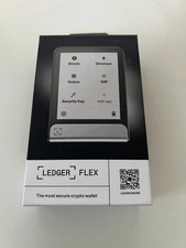 New Ledger Flex Crypto Hardware Wallet FLEX-RK-ENFRES,NEW,SEALED