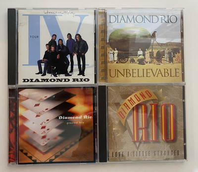 Diamond Rio Lot of 4 CD Unbelievable Four Greatest Hits Country EX Condition