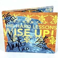 The Hard Lessons ‎– Wise Up! (CD) Signed / Autographed 2006 Detroit