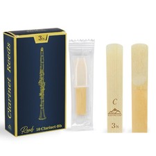 Thick Clarinet Reeds 2.5/3.0/3.5,for Clarinet Beginner and Player,Strength 3....