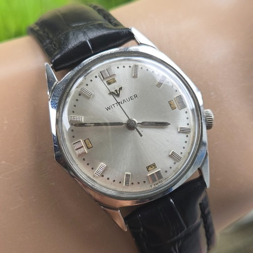 Vintage Wittnauer men's manual wind watch 11WSG2 17Jewels swiss 1960s - Picture 3 of 18