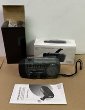 Eton L.L. Bean Microlink FR150 Emergency Radio Solar Hand Crank Flashlight Green