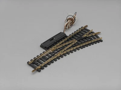 Rail aiguillage élec. à droite 15.4 cm R=385 mailchort - Jouef - Photo 1/3